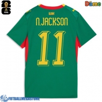 Fotballdrakt Dame Senegal Nicolas Jackson #11 Bortedrakt VM 2026 Kortermet